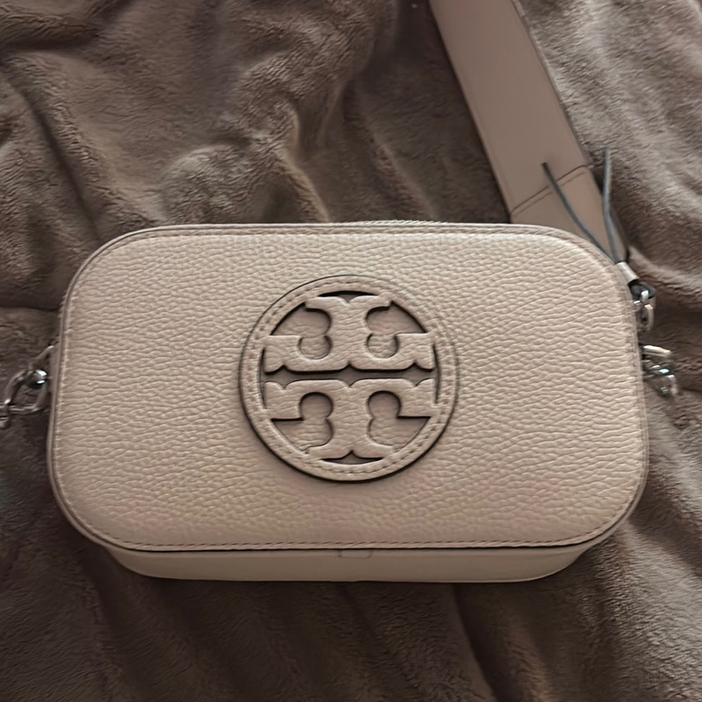 Tory Burch Cream Crossbody Bag